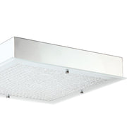 Quoizel Platinum Blaze Light Flush Mount, Medium, Polished Chrome