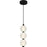 Quoizel Clarendon Light Mini Pendant, Matte Black/Alabaster Glass - PCCAD1505MBK