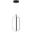 Quoizel Calista LED Mini Pendant, Matte Black