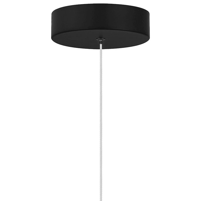 Quoizel Calista LED Mini Pendant, Matte Black