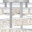 Quoizel Comet Semi-Flush Mount, Polished Chrome/Clear Crystal Glass