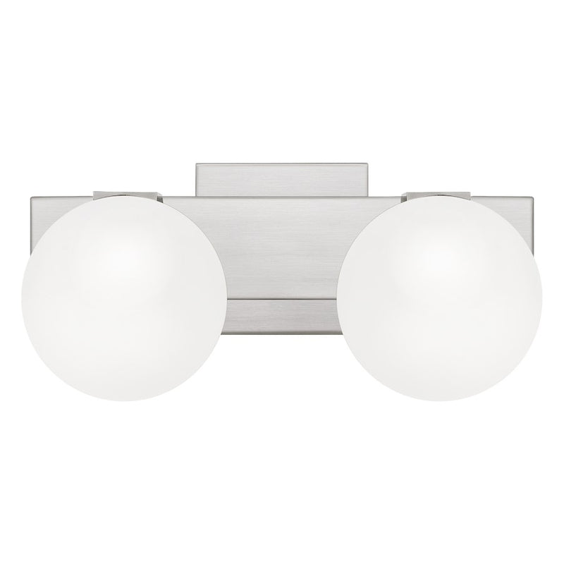 Quoizel Clements Bath Vanity, Brushed Nickel
