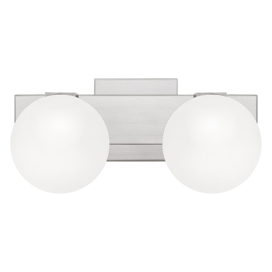 Quoizel Clements Bath Vanity, Brushed Nickel