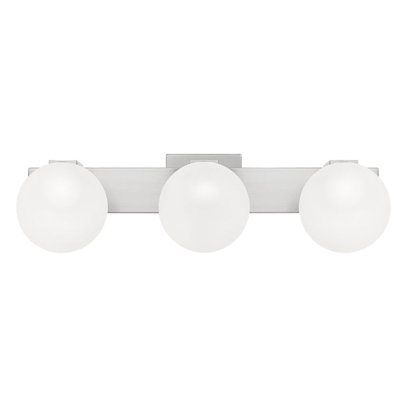 Quoizel Clements Bath Vanity, Brushed Nickel