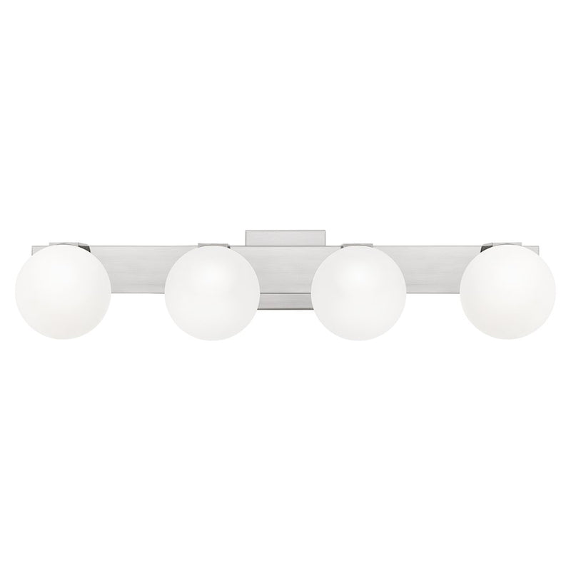 Quoizel Clements Bath Vanity, Brushed Nickel