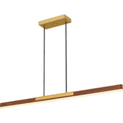 Quoizel Colter Integrated LED Island Light, Brushed Gold - PCCOT148BRG