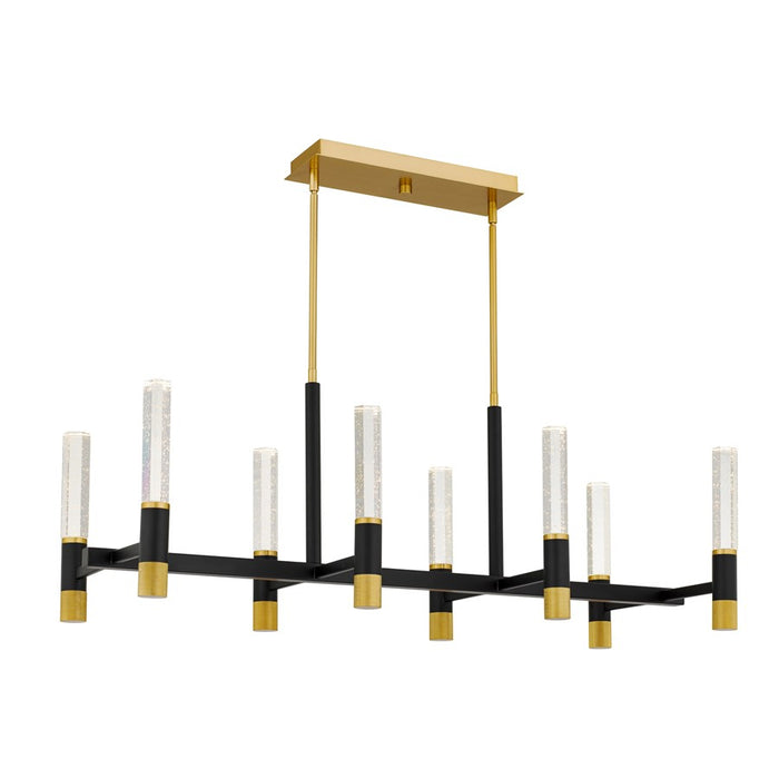 Quoizel Davies Integrated LED Brushed Gold Island Light, Gold - PCDAV844BRG