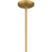 Quoizel Dupree 1 Light Mini Pendant, Brushed Weathered Brass