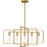 Quoizel Dupree 5 Light Island Light, Brushed Weathered Brass