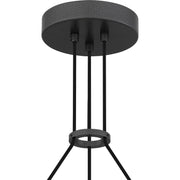 Quoizel Drury 24in LED Pendant | Modern Pewter Cast Iron Steel | Kitchen Island & Dining Room | 24 x 24 x 16 in | Model PCDRU2824PCI