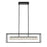 Quoizel Dazzle Linear Chandelier LED Black/Clear Glass Crystal