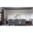Quoizel Dazzle LED Island Light, Soft Gold/Clear Glass Crystal
