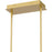Quoizel Dazzle LED Island Light, Soft Gold/Clear Glass Crystal