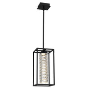 Quoizel Dazzle Integrated LED Mini Pendant, Matte Black - PCDZ1508MBK