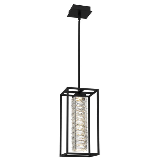 Quoizel Dazzle Integrated LED Mini Pendant, Matte Black - PCDZ1508MBK
