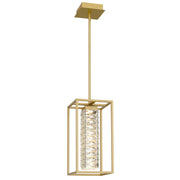 Quoizel Dazzle Integrated LED Soft Gold Mini Pendant, Soft Gold - PCDZ1508SGD