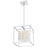 Quoizel Dazzle Integrated LED Pendant, Chrome/Clear Crystal Glass