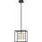 Quoizel Dazzle Pendant LED Matte Black/Clear Glass Crystal