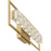 Quoizel Dazzle LED 24" Bath Light, Soft Gold/Clear Crystal Glass