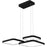 Quoizel Elvive LED Pendant, Matte Black