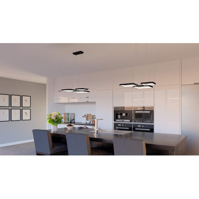 Quoizel Elvive LED Pendant, Matte Black