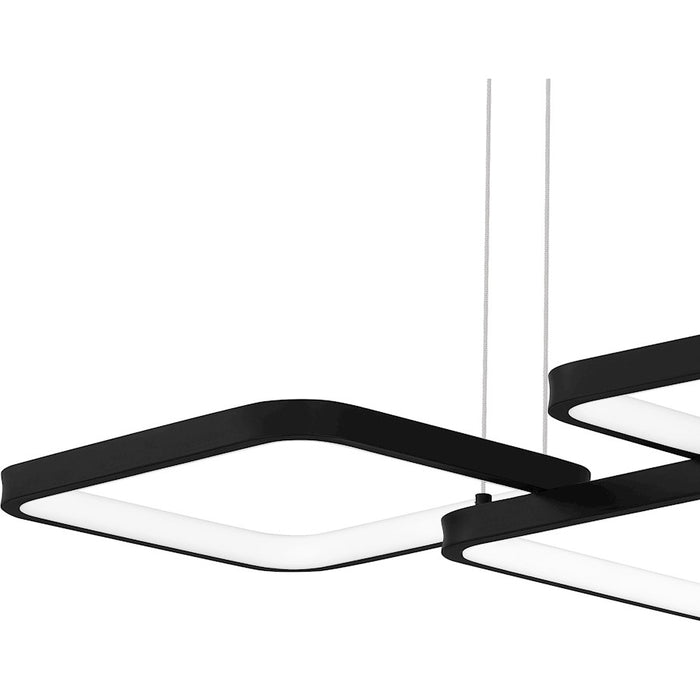 Quoizel Elvive LED Pendant, Matte Black