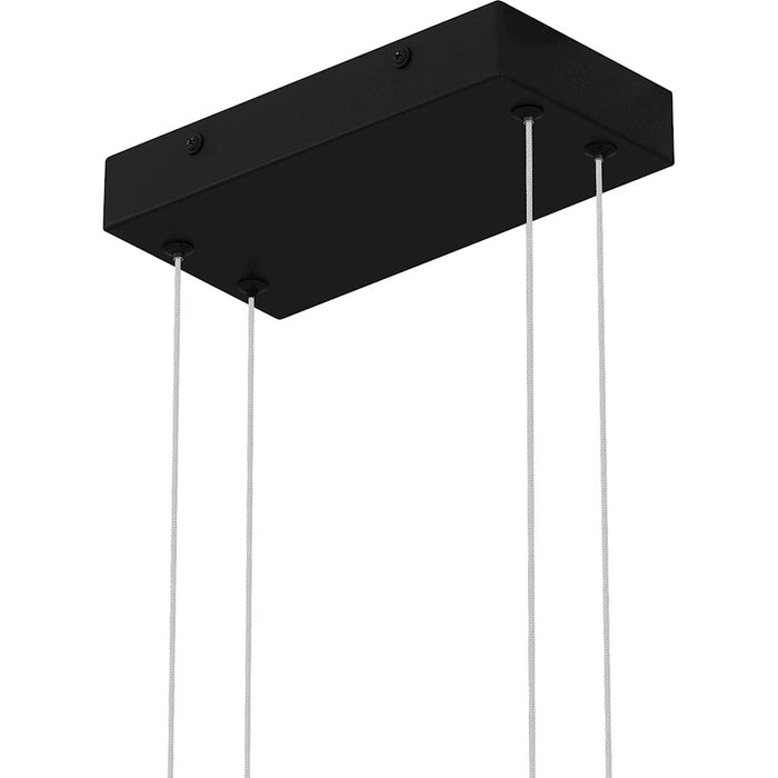 Quoizel Elvive LED Pendant, Matte Black