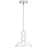 Quoizel Elway Light Pendant, Polished Chrome/Glass