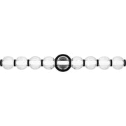 Quoizel Elway LED 32" Bath Light, Matte Black/Clear Ribbed Glass - PCELW8532MBK