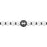 Quoizel Elway LED 32" Bath Light, Matte Black/Clear Ribbed Glass