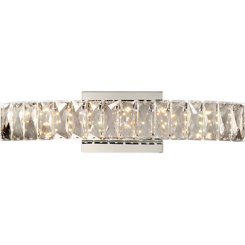 Quoizel Platinum Collection Gala Bath Light, 60 Light, Polished Chrome