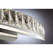 Quoizel Platinum Collection Gala Bath Light, 60 Light, Polished Chrome