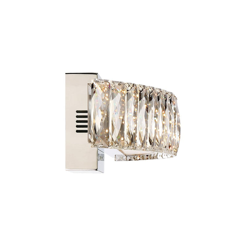 Quoizel Platinum Collection Gala Bath Light, 99 Light, Polished Chrome