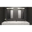 Quoizel Giselle Bath Light, Matte Black/Opal Etched