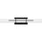 Quoizel Giselle Bath Light, Matte Black/Opal Etched