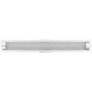 Quoizel Glitz 32in LED Bath Light | Polished Chrome and Clear Crystal Glass | Bathroom Vanity | 31.75 x 3.25 x 4.75 in | Model PCGZ8532C