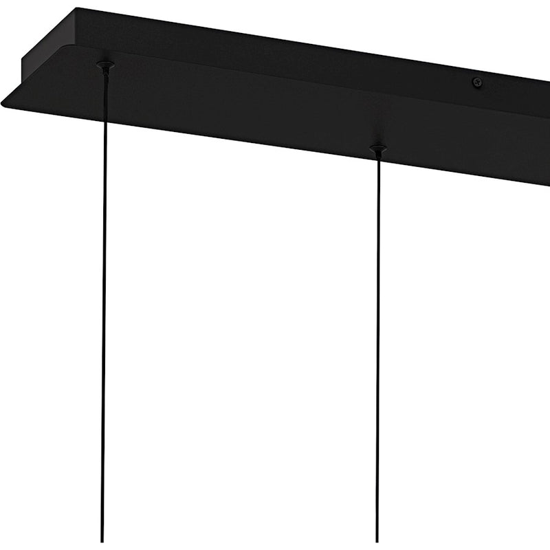 Quoizel Harvick Light Island Light, Matte Black