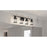 Quoizel Isla 4 Light Bath Light, Clear Beveled Crystal