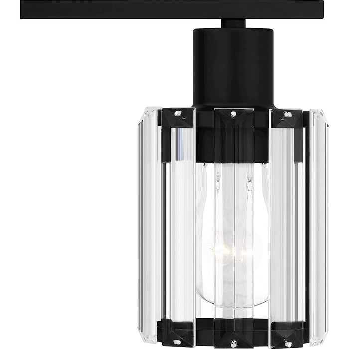 Quoizel Isla 4 Light Bath Light, Clear Beveled Crystal