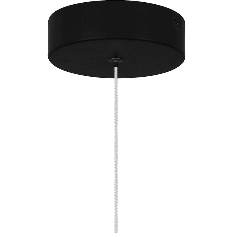 Quoizel Illoria LED Mini Pendant, Matte Black
