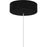 Quoizel Illoria LED Mini Pendant, Matte Black