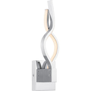 Quoizel Isadora 16in 1-Light Wall Sconce | Contemporary Polished Chrome Steel | Hallway & Bathroom | 4.5 x 3.5 x 15.75 in | Model PCISD8704C
