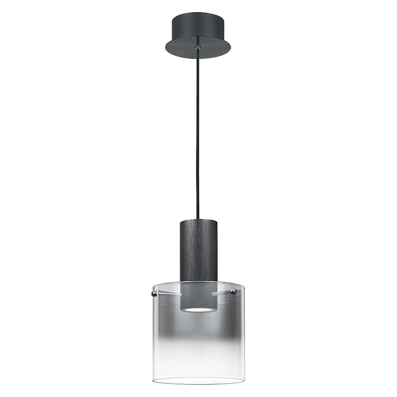 Quoizel Kilmer Mini Pendant, Earth Black