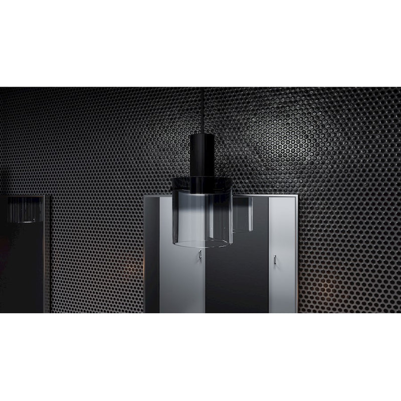 Quoizel Kilmer Mini Pendant, Earth Black