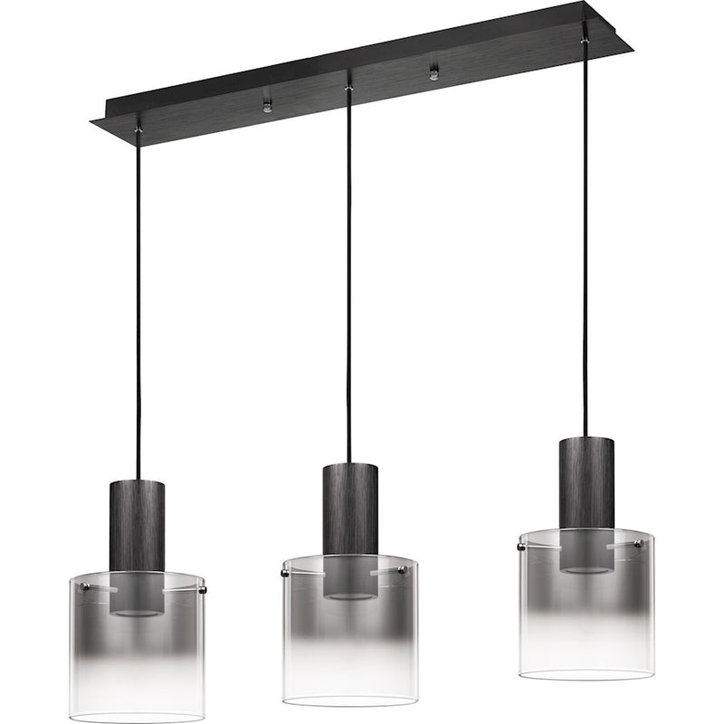 Quoizel Kilmer Light Island Chandelier, Earth Black