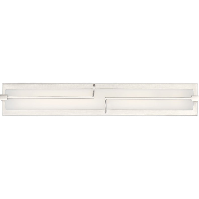 Quoizel 24" Platinum Lateral Bath Light, Brushed Nickel