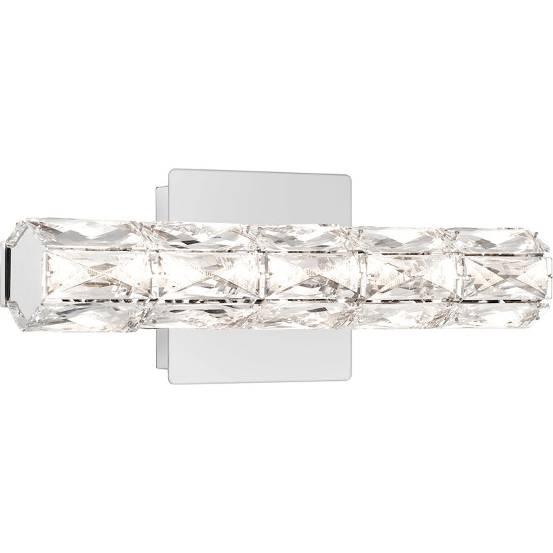 Quoizel Luster 15" Bath Vanity, Polished Chrome
