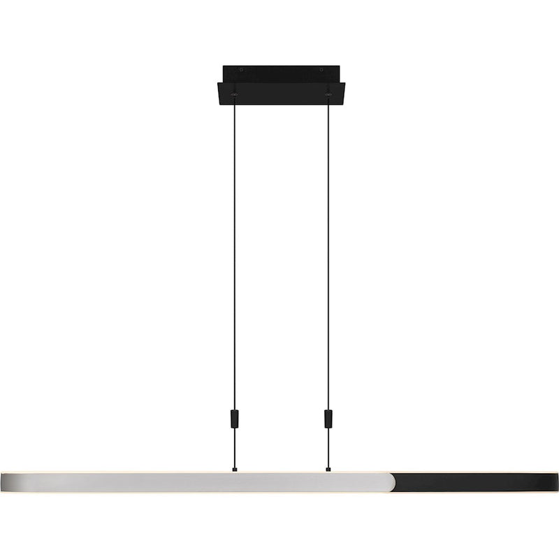 Quoizel Mira Integrated LED Island Light, Matte Black