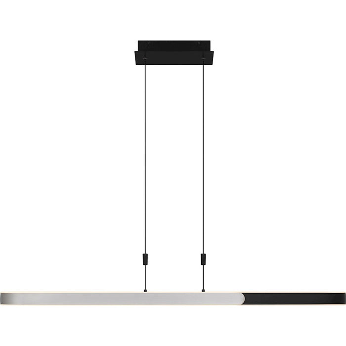 Quoizel Mira Integrated LED Island Light, Matte Black