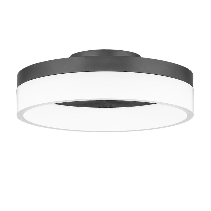 Quoizel Cohen Flush Mount, Oil Rubbed Bronze